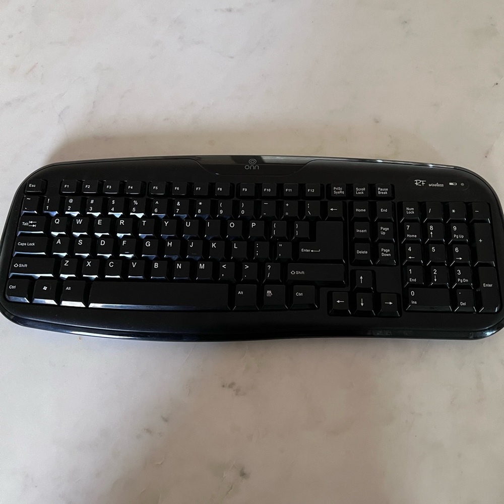 Wireless keyboard. Used once.